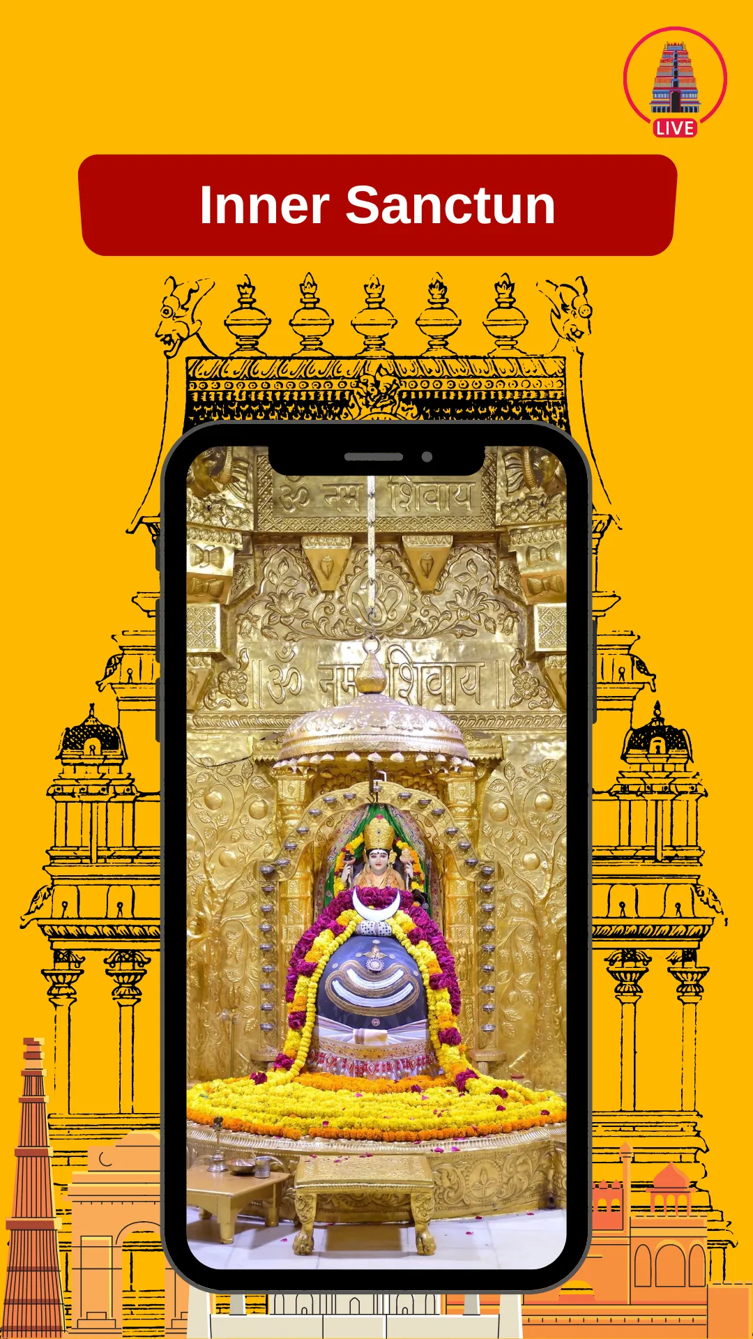 LIVE Darshan Indian Temples | Indus Appstore | Screenshot