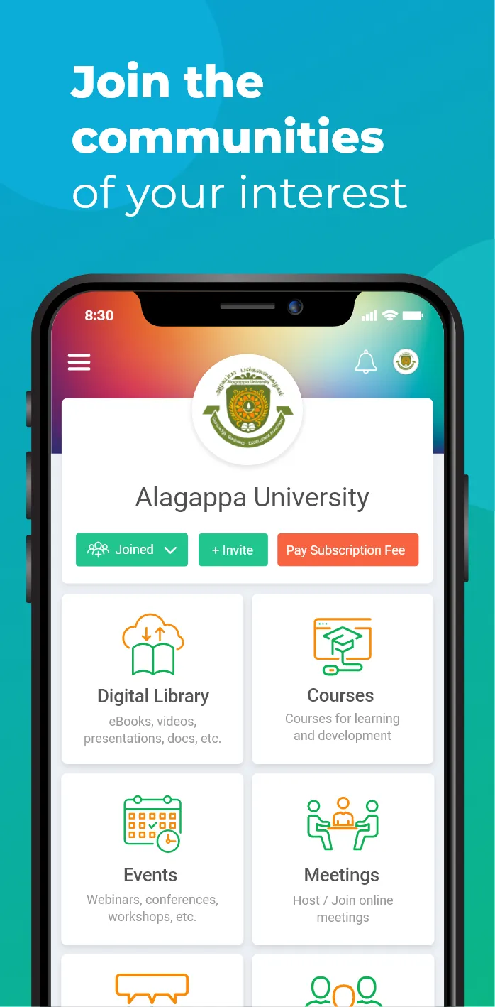 ALAGAPPA UNIVERSITY (DDE) | Indus Appstore | Screenshot