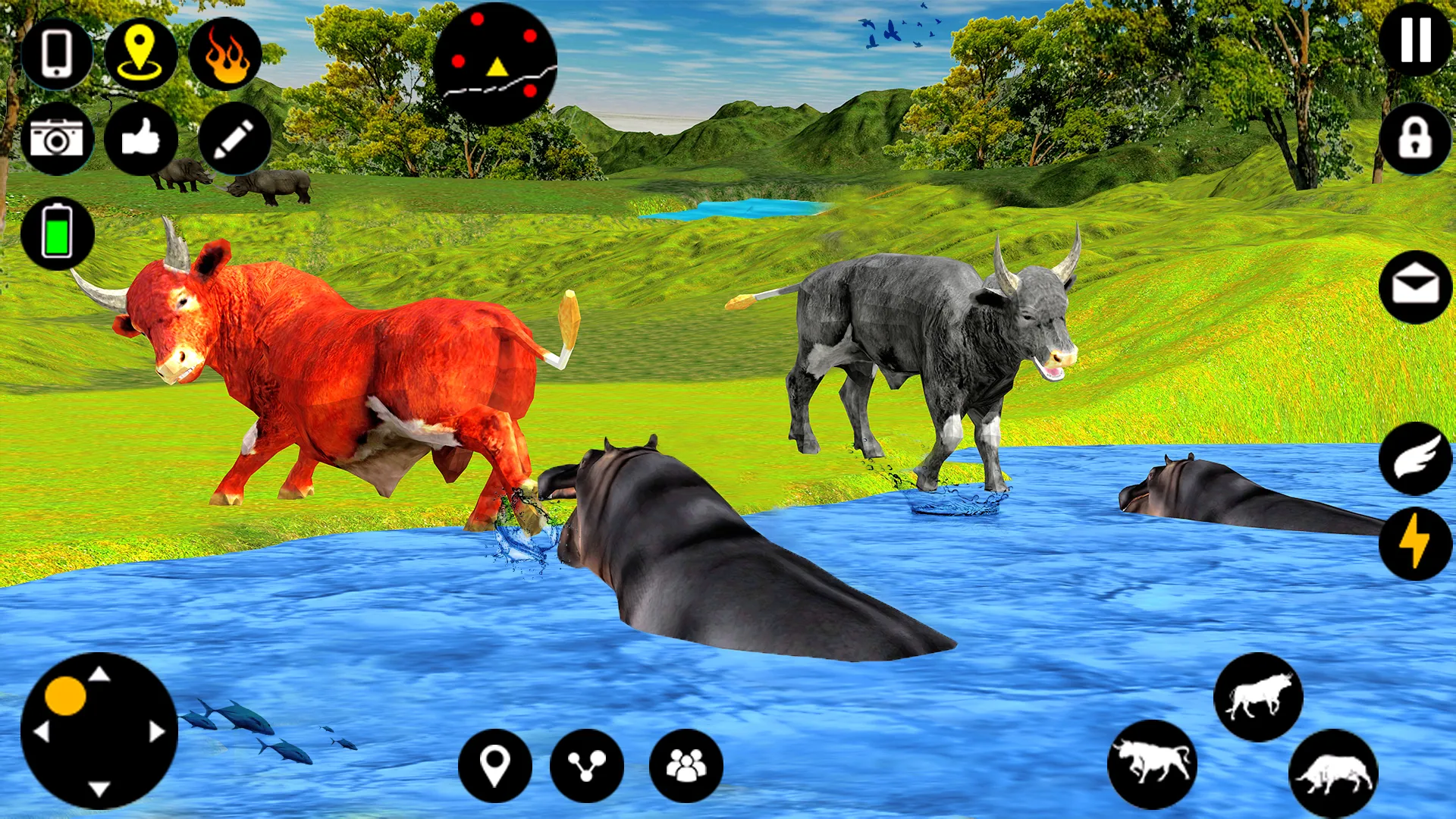 Angry Bull Attack Fight Games | Indus Appstore | Screenshot