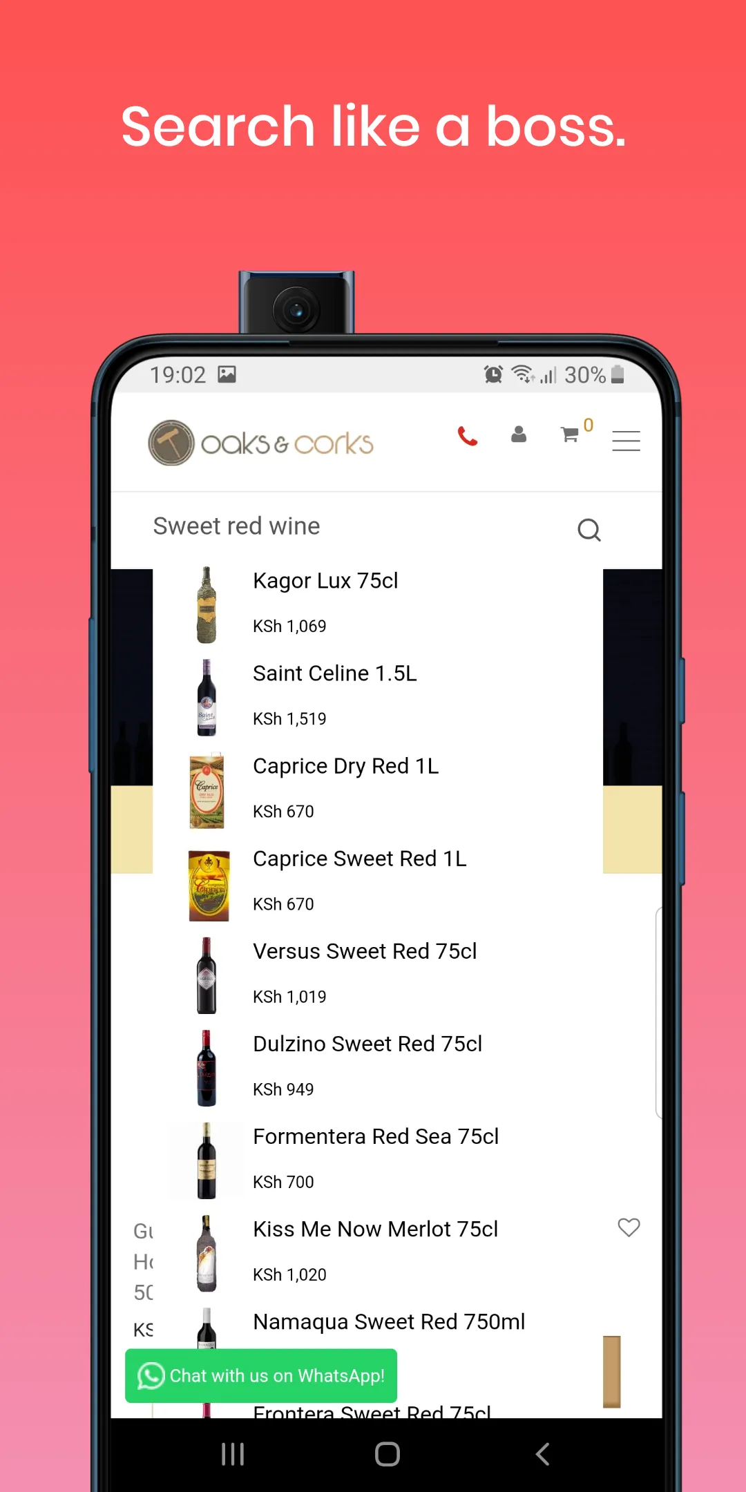 Oaks & Corks - Alcohol Deliver | Indus Appstore | Screenshot