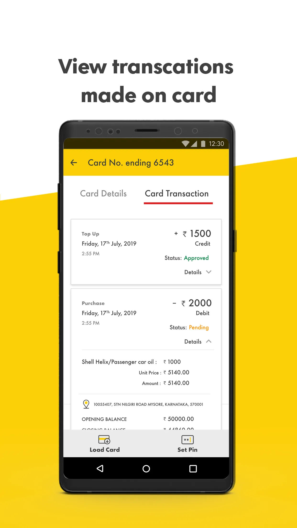 Shell Fleet Prepaid | Indus Appstore | Screenshot