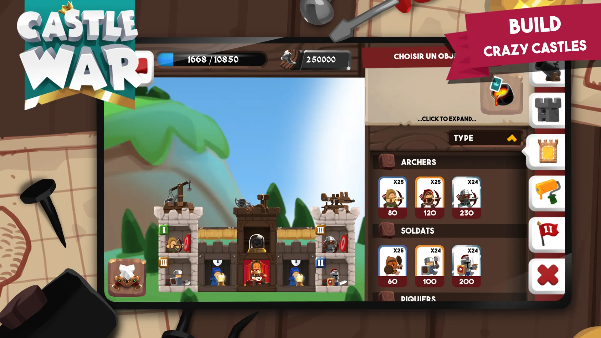 Castle War: Idle Island | Indus Appstore | Screenshot