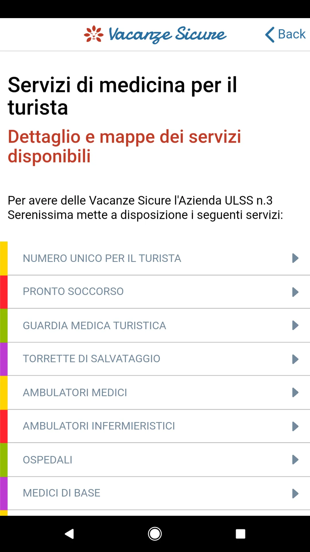 Vacanze Sicure - Safe Holiday | Indus Appstore | Screenshot