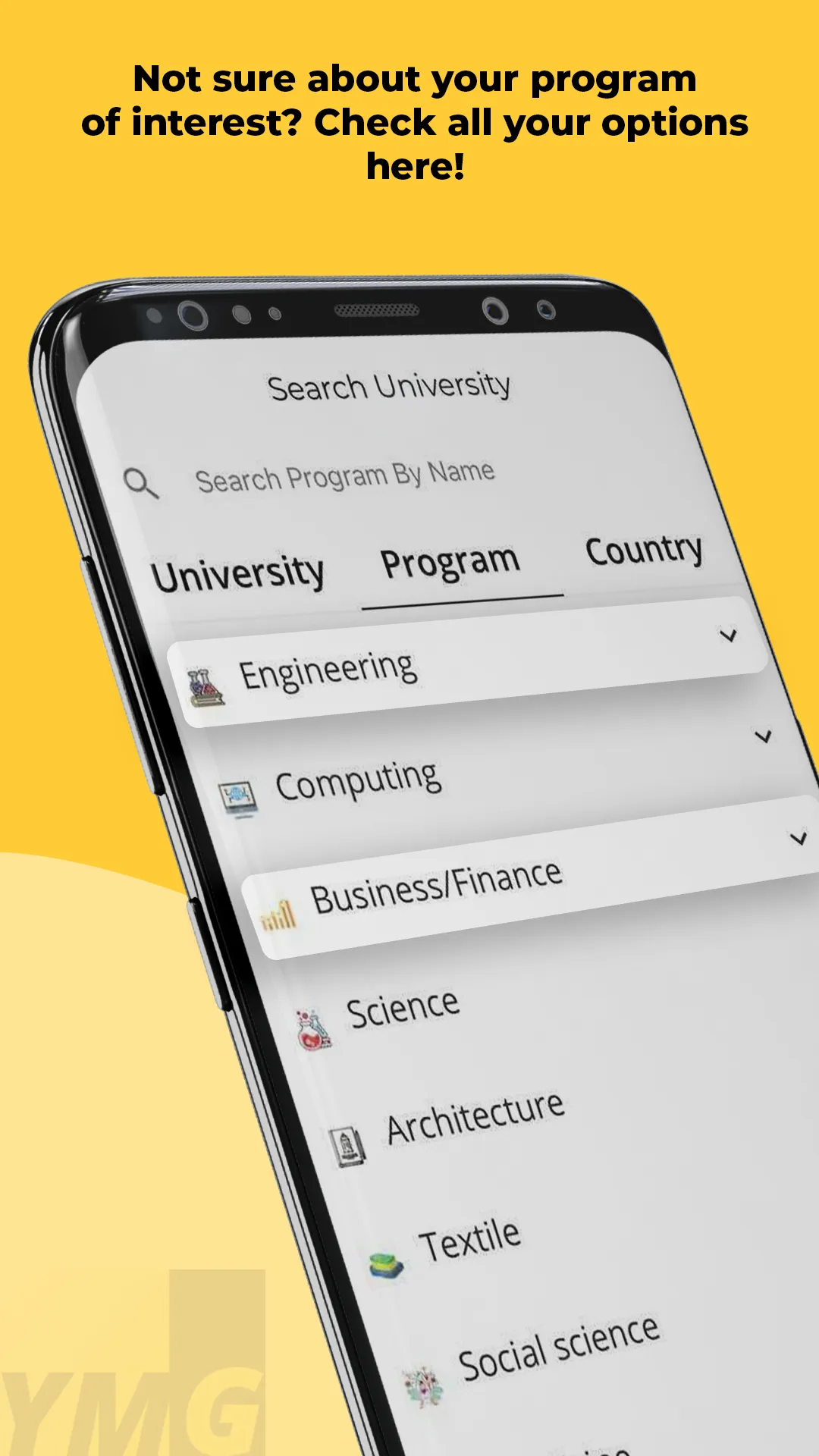 YMGrad - Study Abroad | Indus Appstore | Screenshot