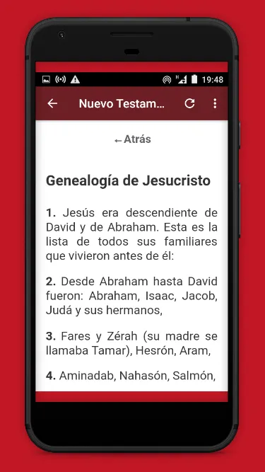 Santa Biblia en Español Actual | Indus Appstore | Screenshot