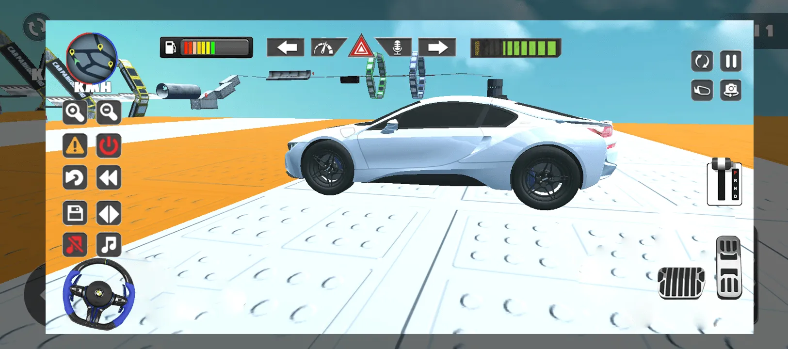 Bmw I8 Sport Drive Simulator | Indus Appstore | Screenshot