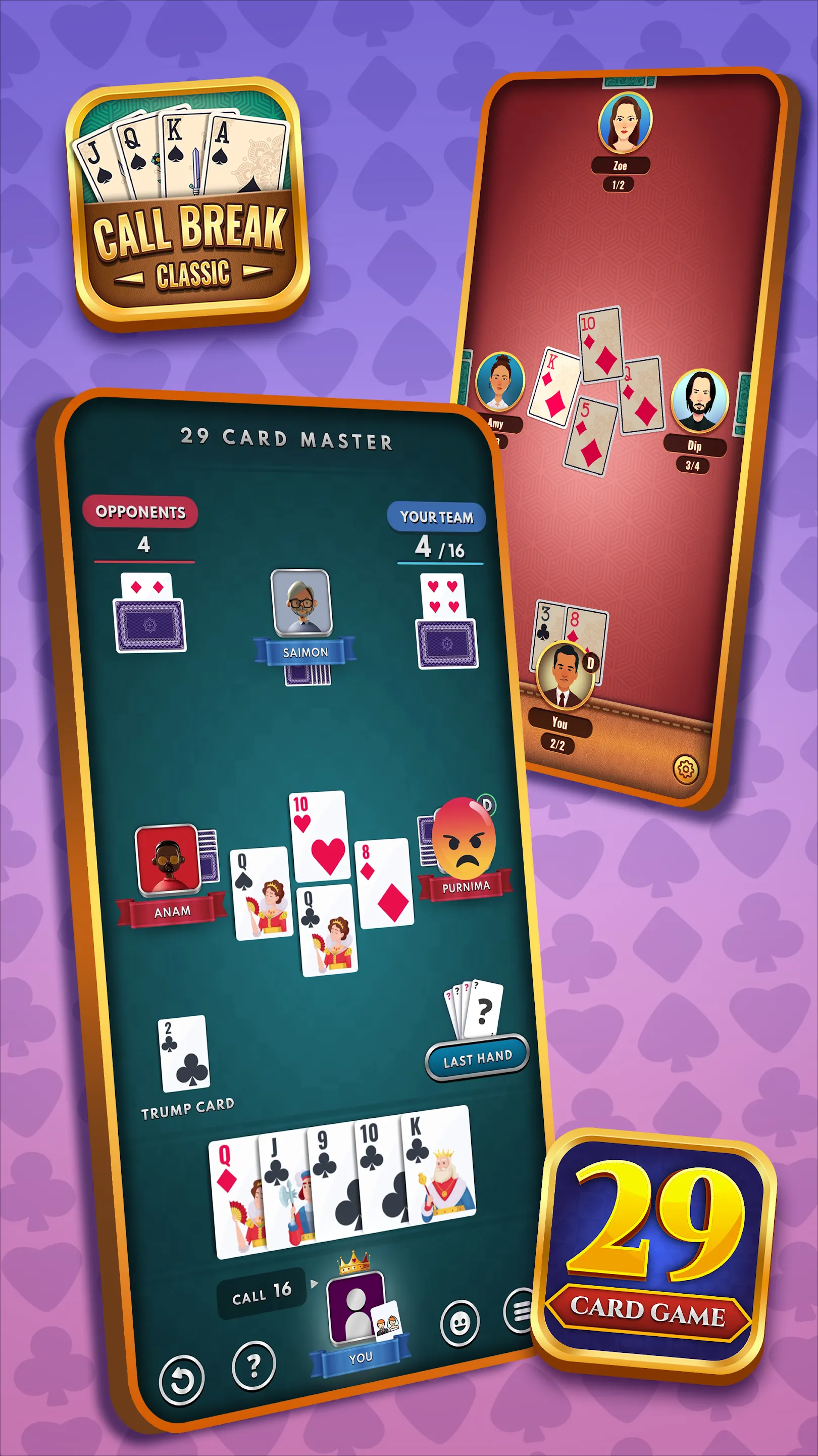 Call Break, 29, Ludo Game Pack | Indus Appstore | Screenshot