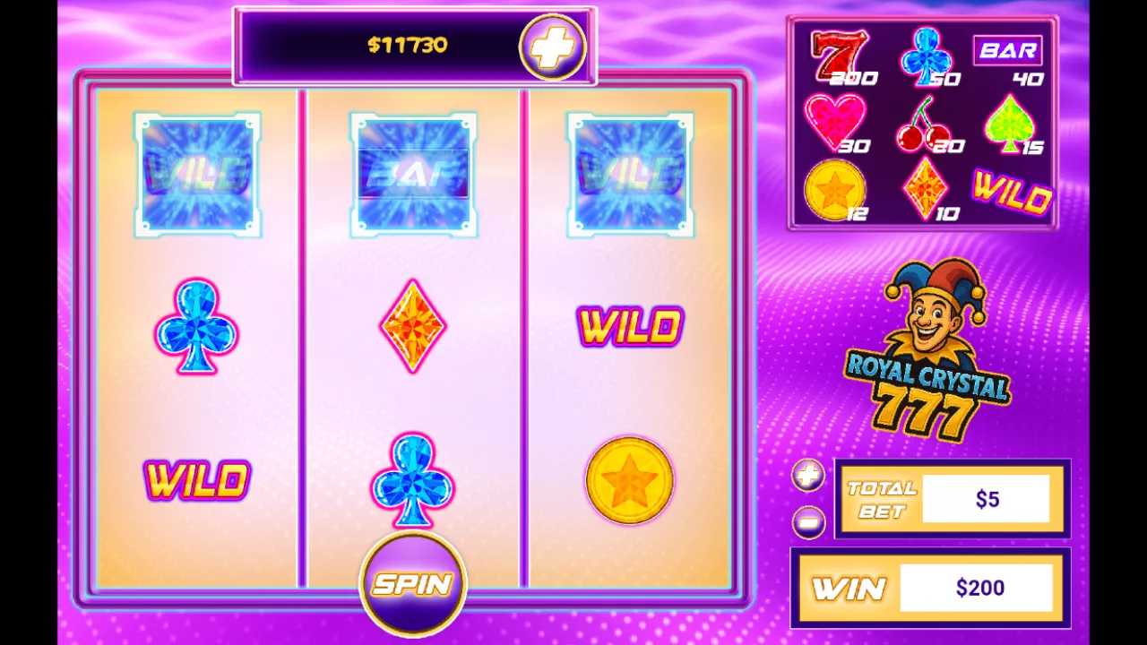Royal Crystal 777 | Indus Appstore | Screenshot
