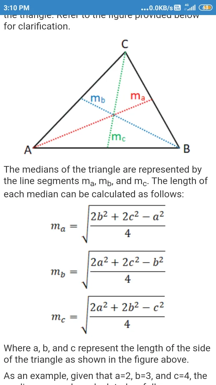 TRIANGLE CALCULATOR | Indus Appstore | Screenshot