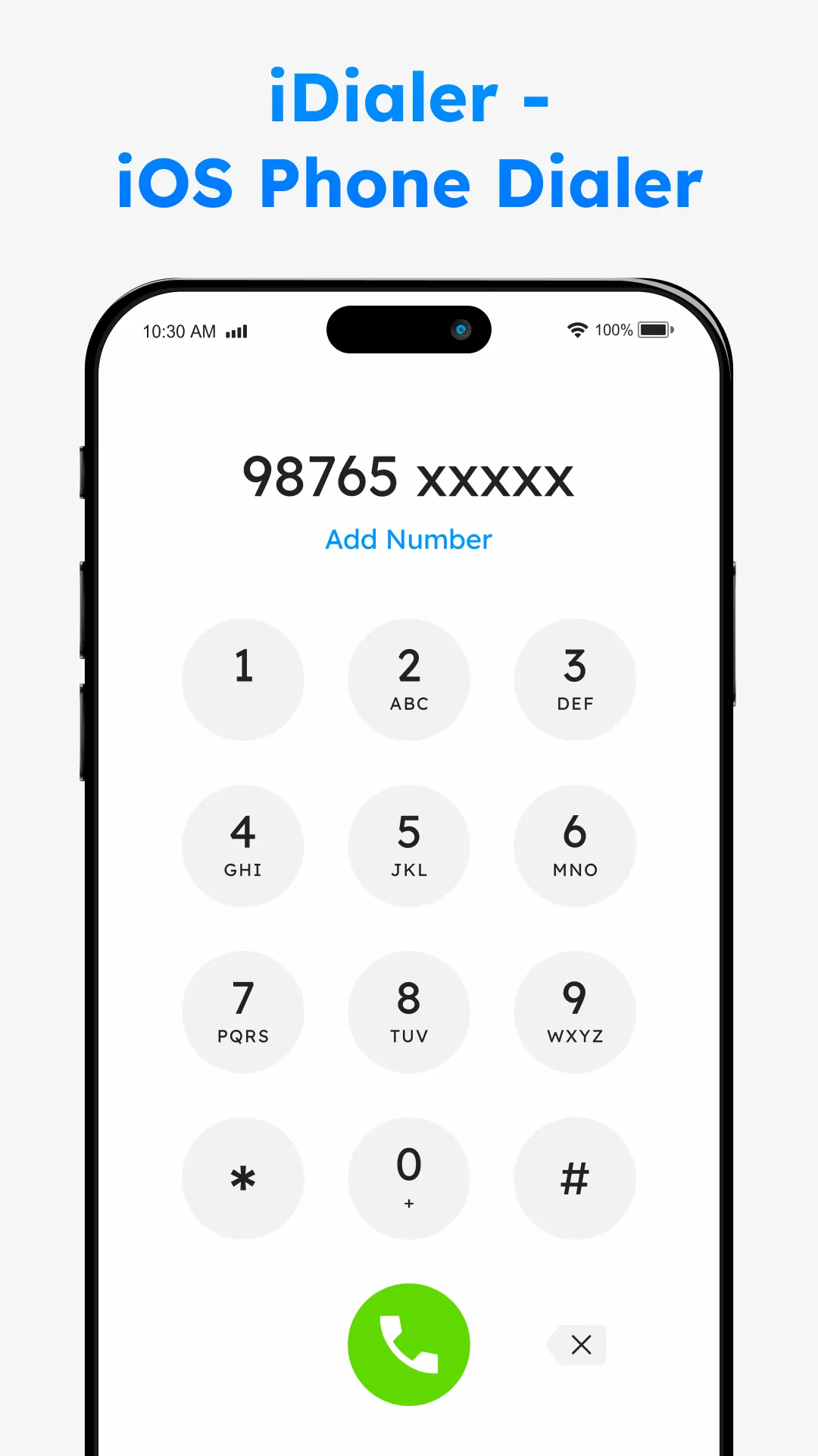 iDialer - iOS Phone Dialer | Indus Appstore | Screenshot