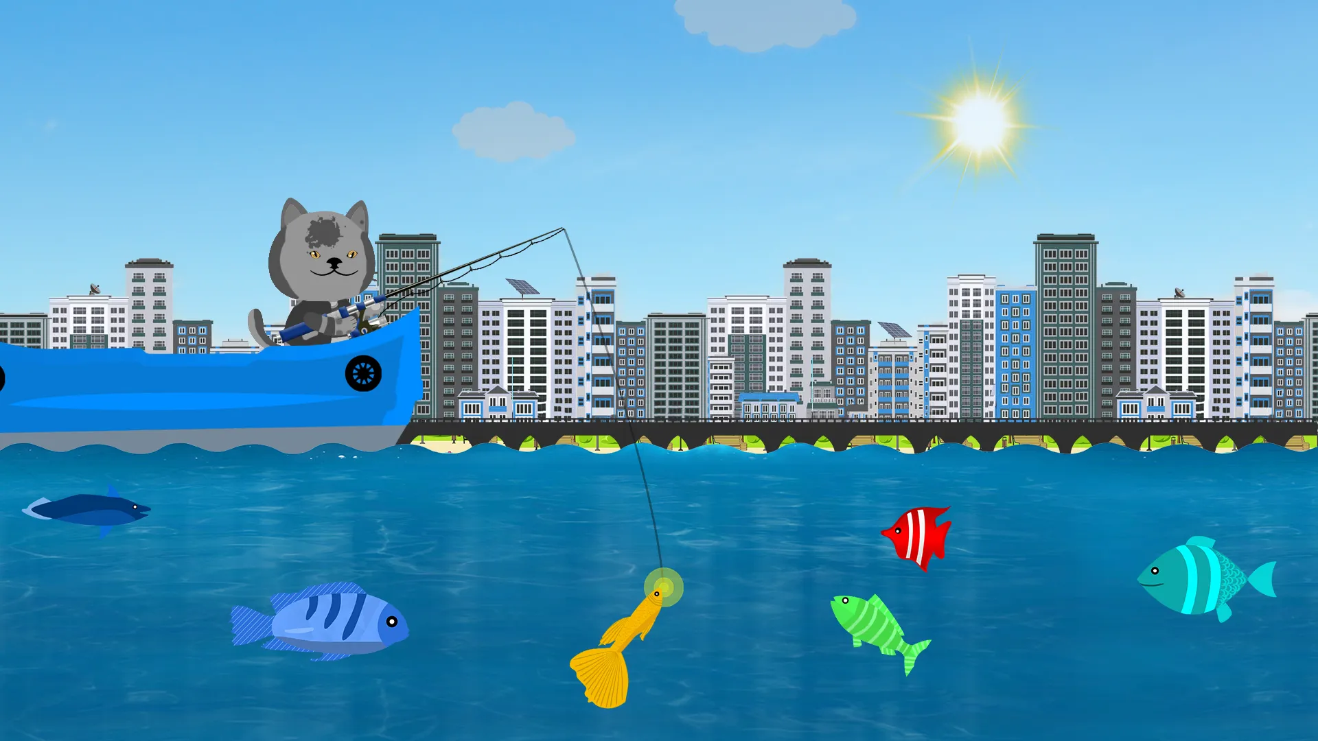 Cat Gos Fishing Simulator | Indus Appstore | Screenshot