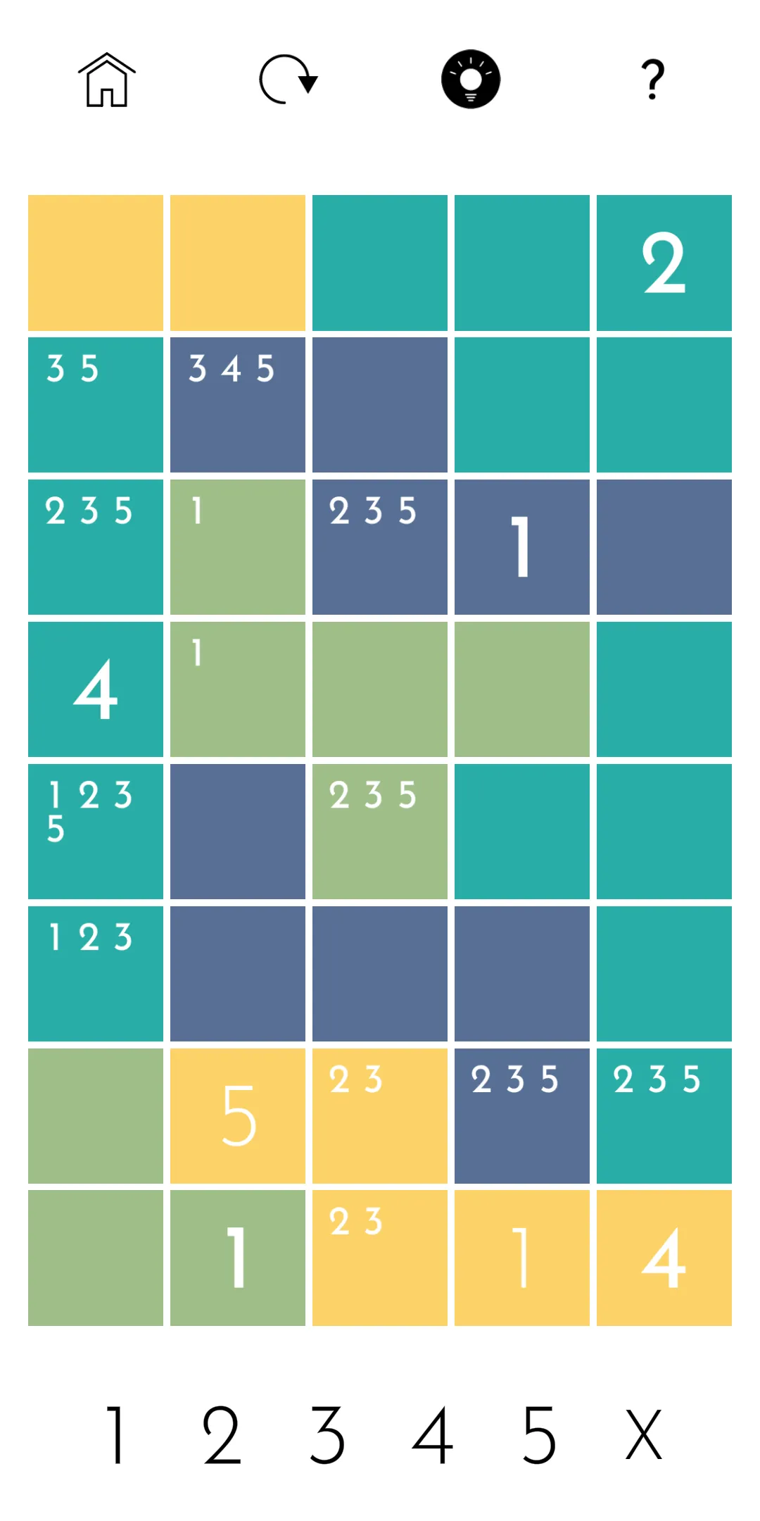 Number Blocks Puzzles | Indus Appstore | Screenshot