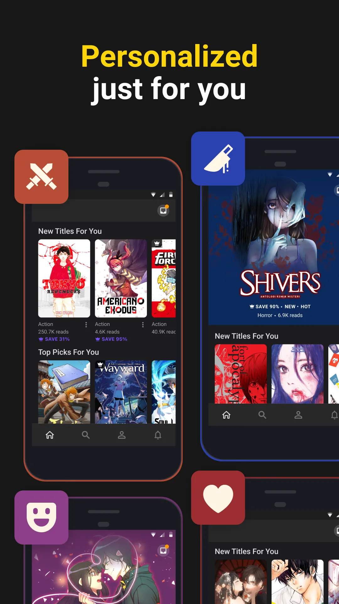 INKR — Comics, Manga, Webtoons | Indus Appstore | Screenshot