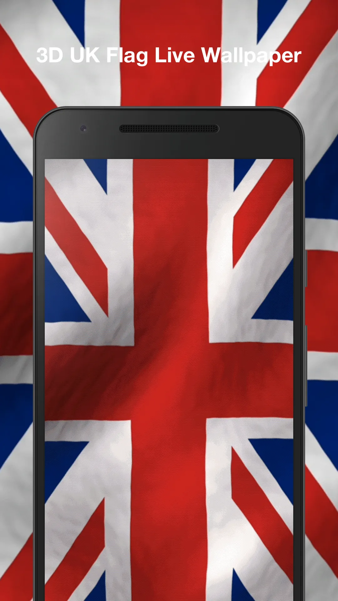 3d Uk Flag Live Wallpaper | Indus Appstore | Screenshot