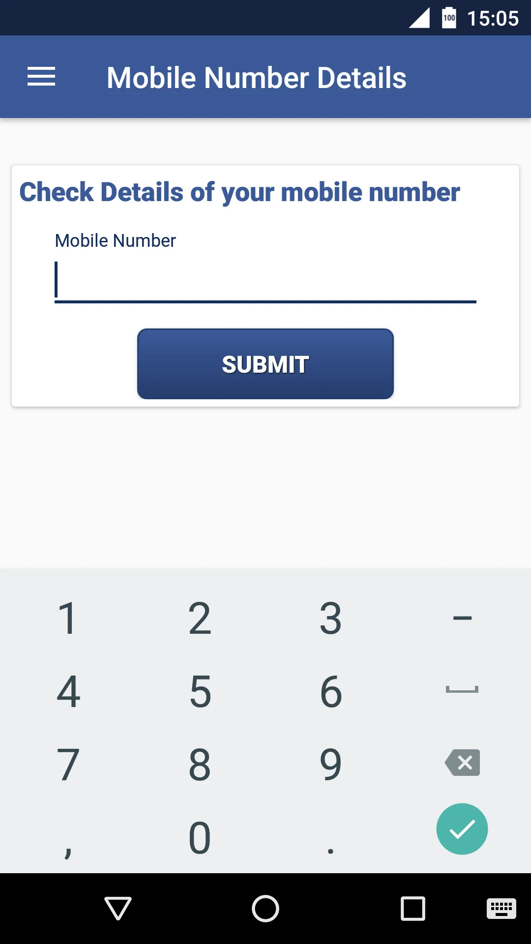 Indian Mobile Number Details | Indus Appstore | Screenshot