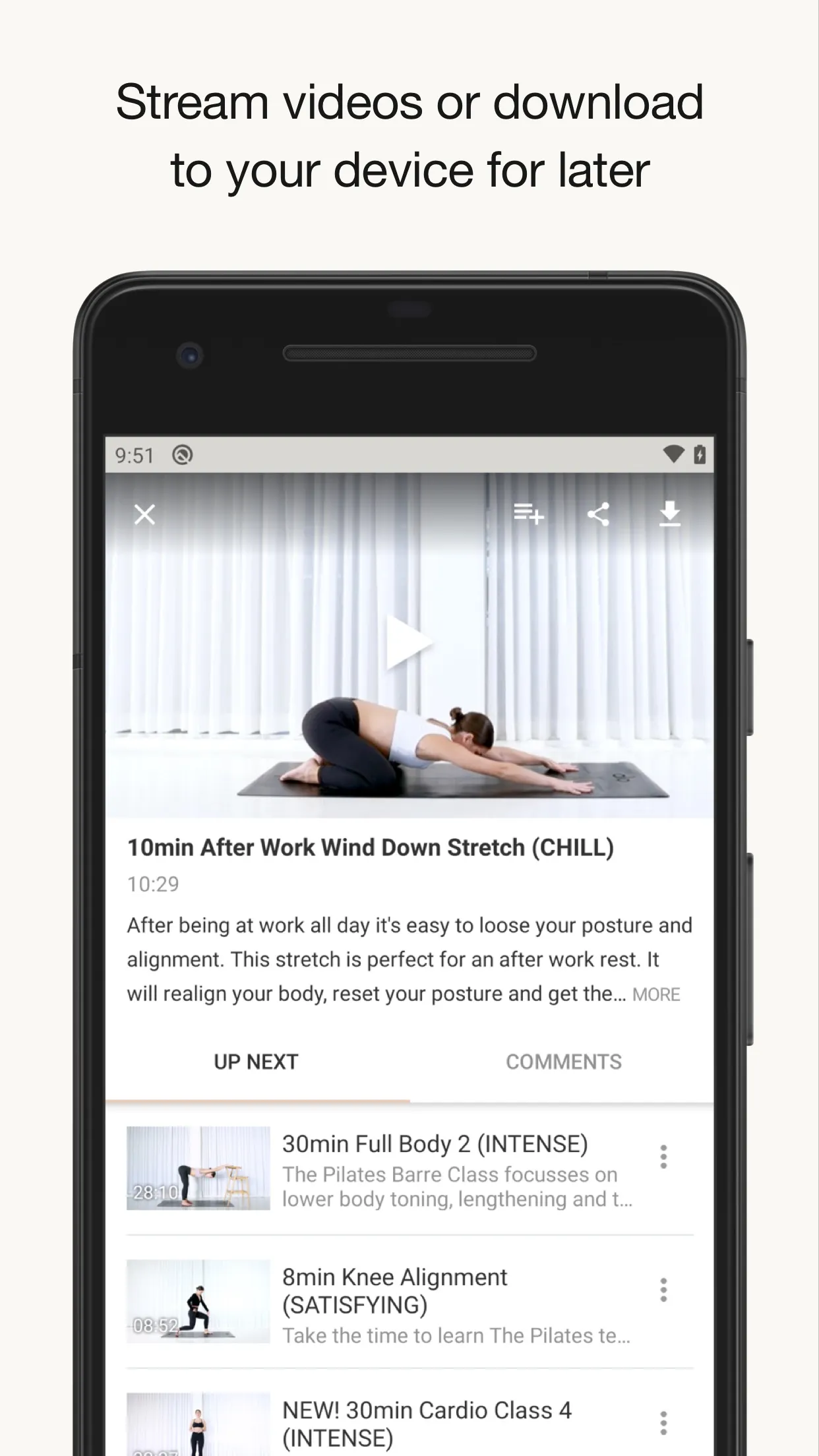 The Pilates Class | Indus Appstore | Screenshot