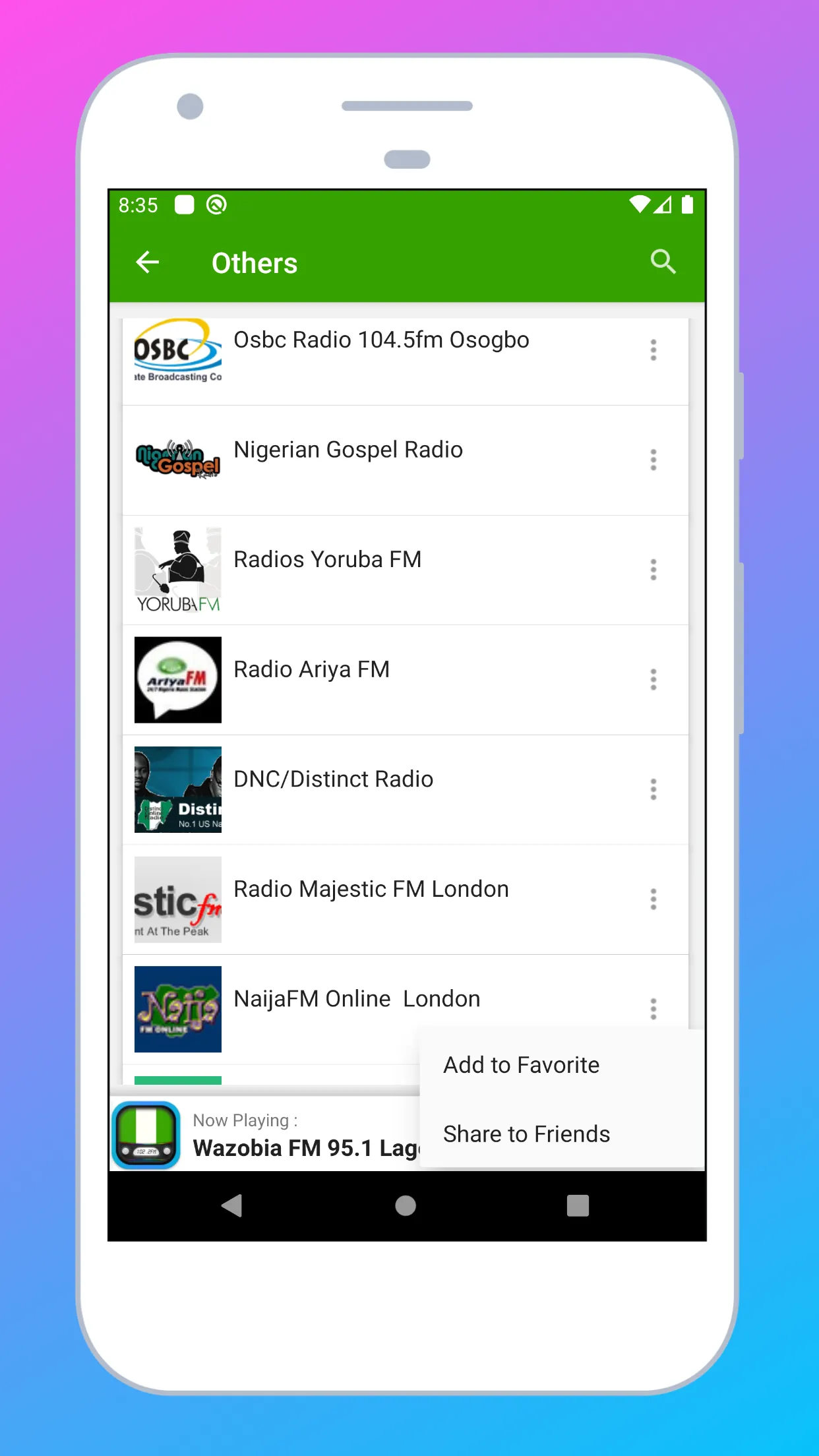 Radio Nigeria: FM Radio Online | Indus Appstore | Screenshot