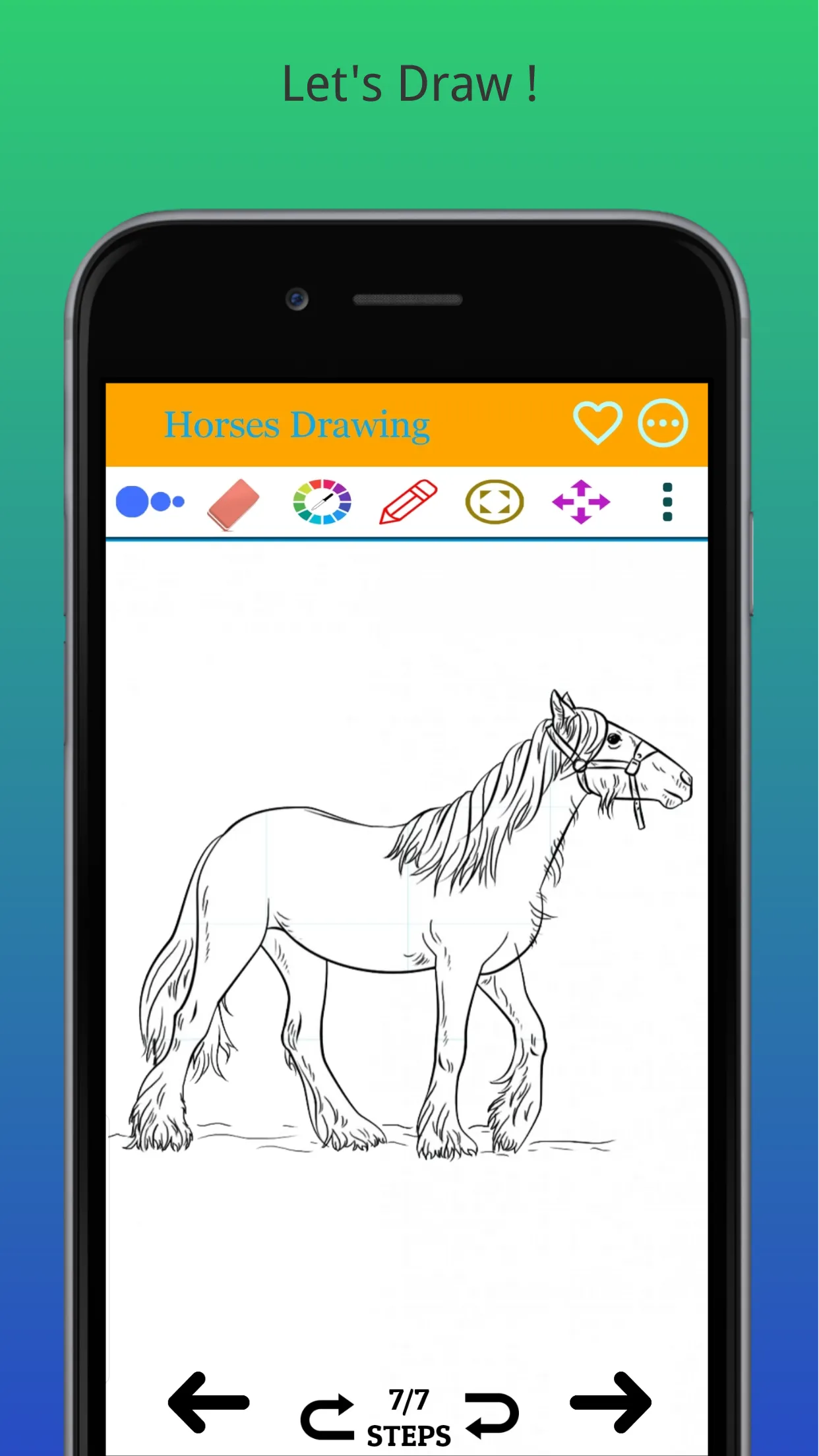 How to Draw Horse Step by Step | Indus Appstore | Screenshot