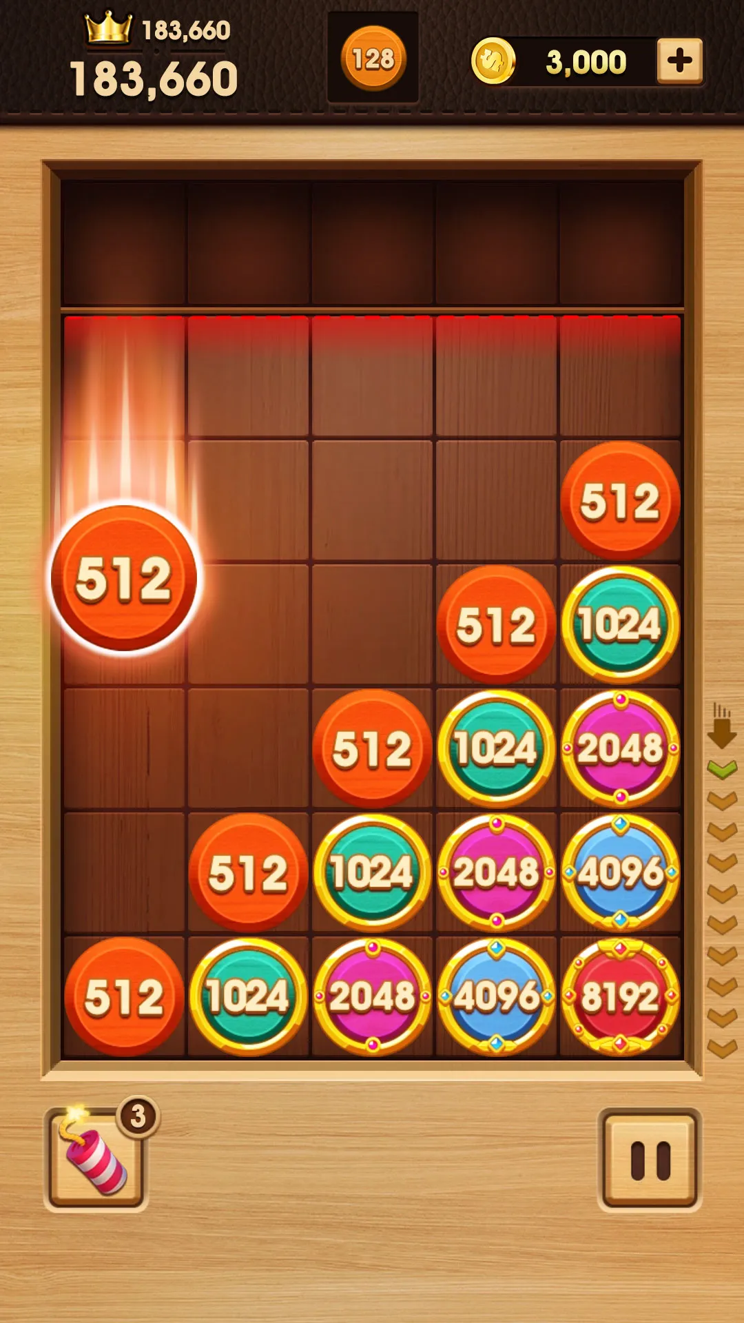 Merge Numbers – 2048 Puzzle | Indus Appstore | Screenshot