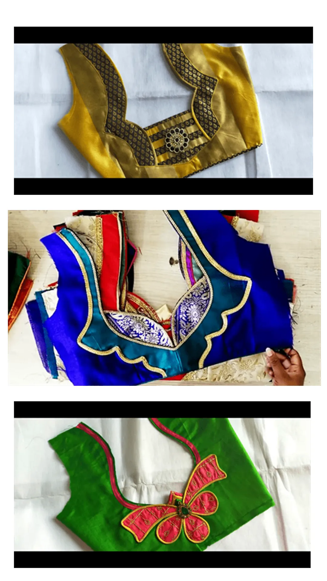 Paithani Blouse Neck Designs | Indus Appstore | Screenshot