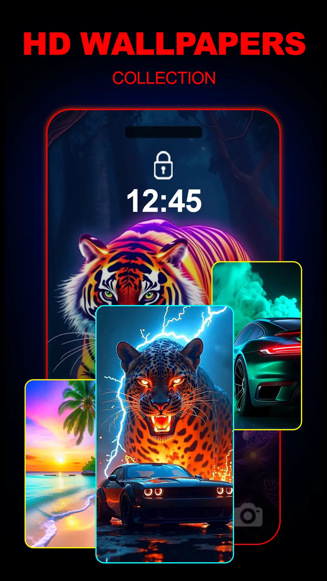 InScreen fingerprint animation | Indus Appstore | Screenshot