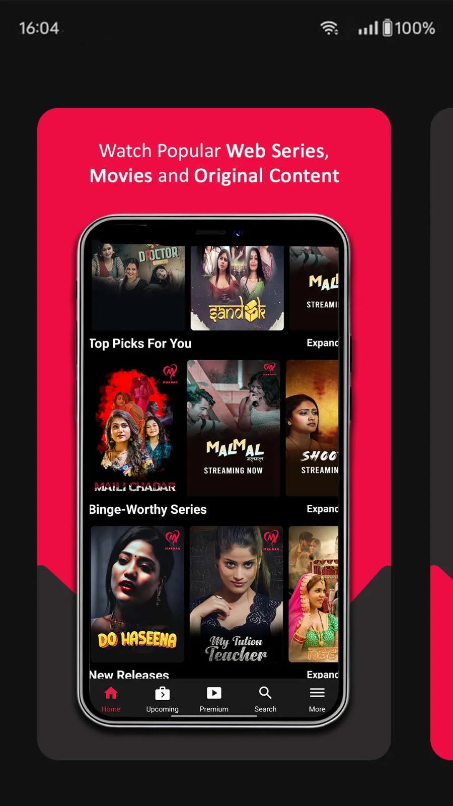 MakhanPlus: WEB SERIES & MORE | Indus Appstore | Screenshot