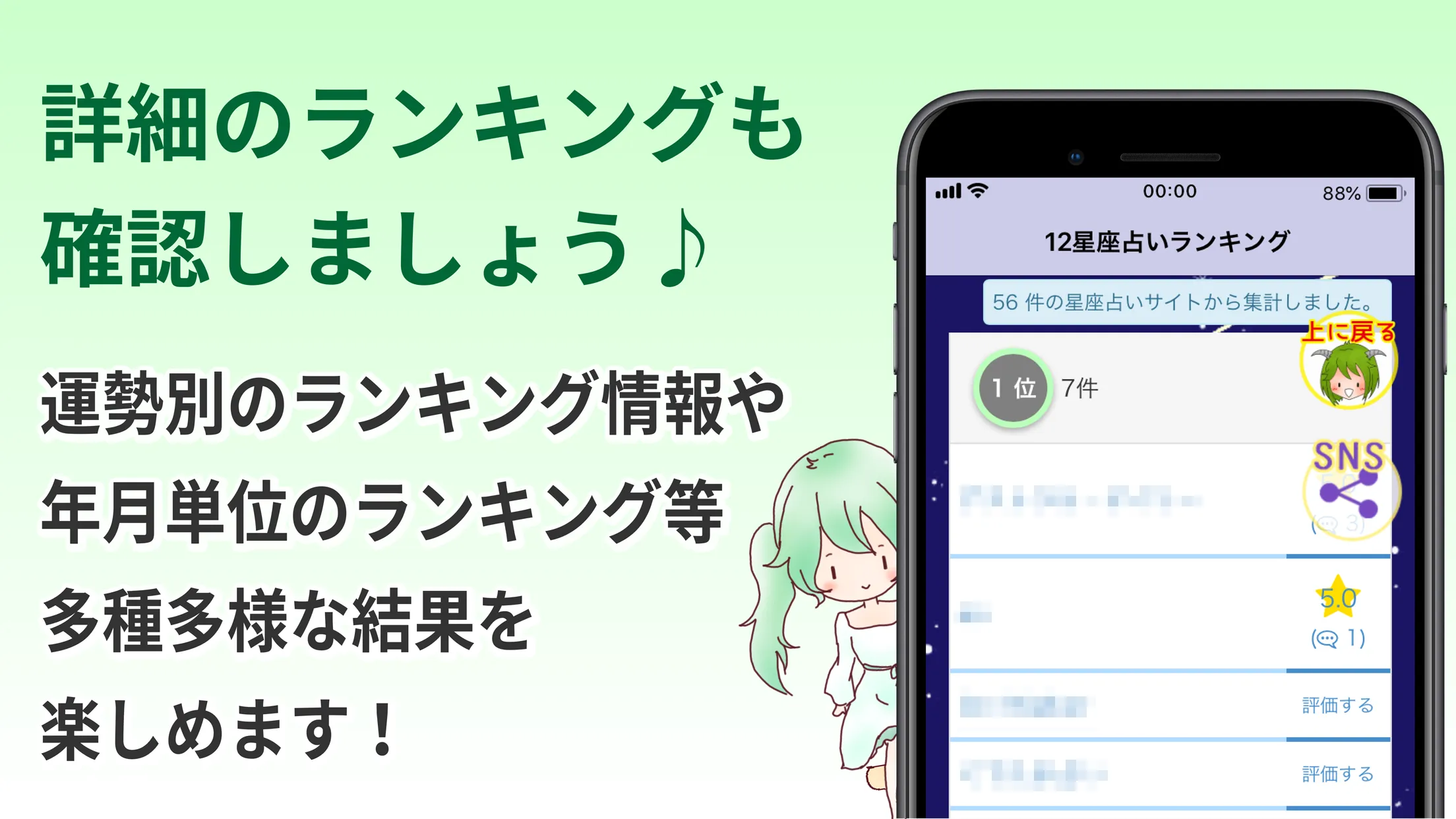 12星座占いランキング | Indus Appstore | Screenshot