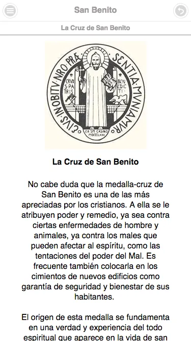 Medalla de San Benito | Indus Appstore | Screenshot