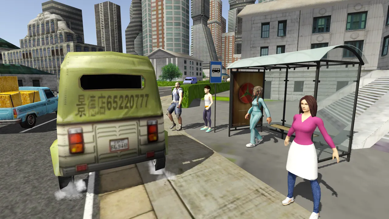 Tuk Tuk Rickshaw City Driving | Indus Appstore | Screenshot