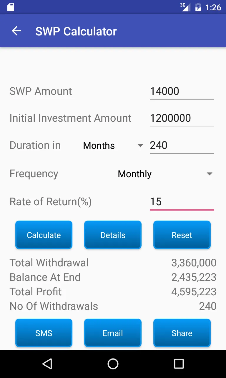 SIP Calculator | Indus Appstore | Screenshot