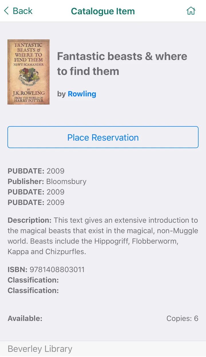 East Riding Libraries | Indus Appstore | Screenshot