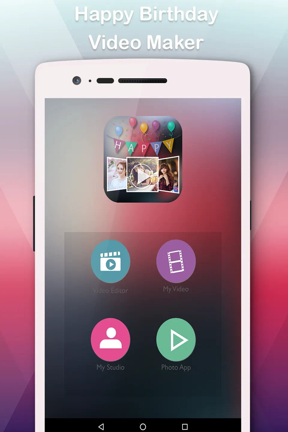 Happy Birthday Video Maker | Indus Appstore | Screenshot