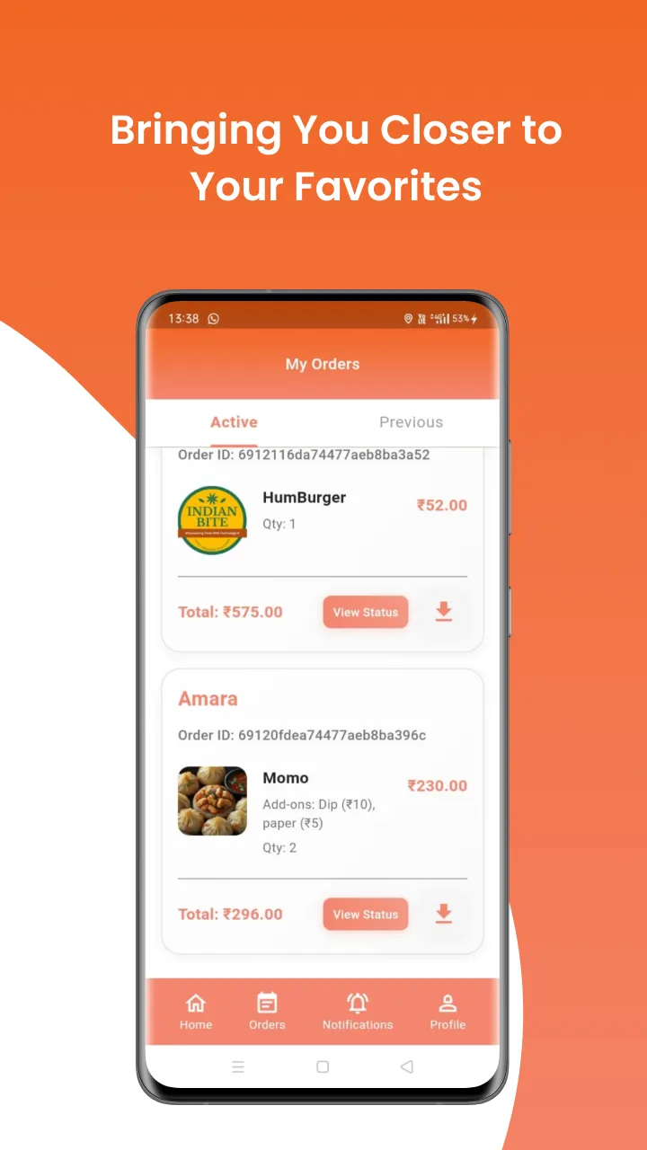Indian Bite: Food Delivery | Indus Appstore | Screenshot