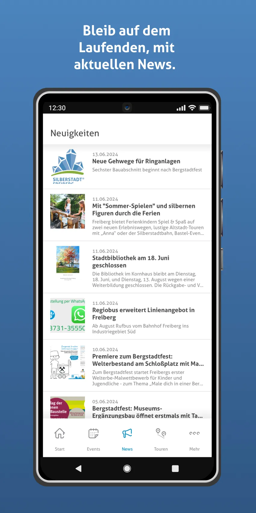 Silberstadt® Freiberg | Indus Appstore | Screenshot