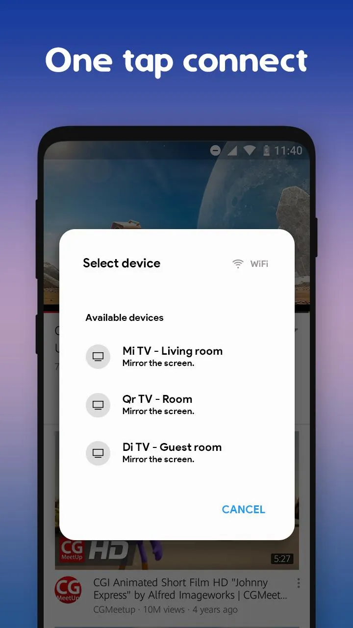 Screen Mirroring - Cast to TV | Indus Appstore | Screenshot