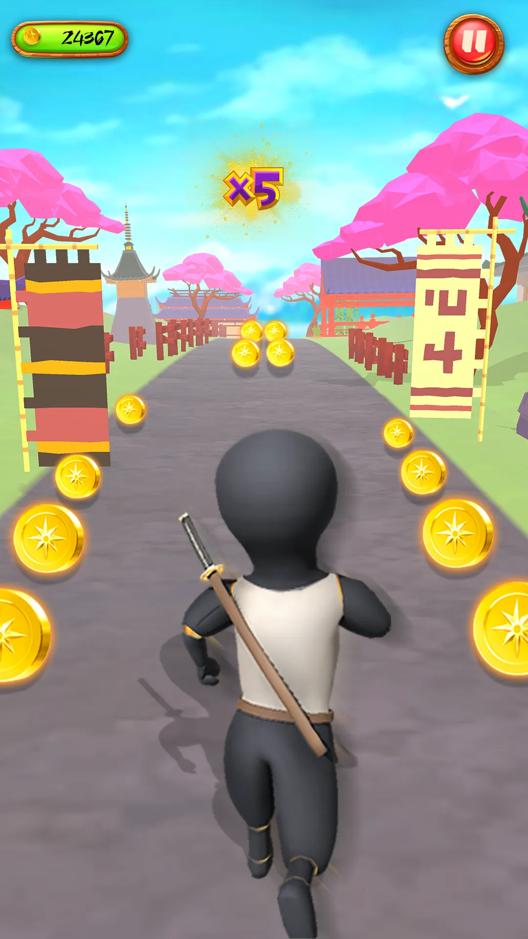 Ninja Runner 3D: Dash Run Game | Indus Appstore | Screenshot