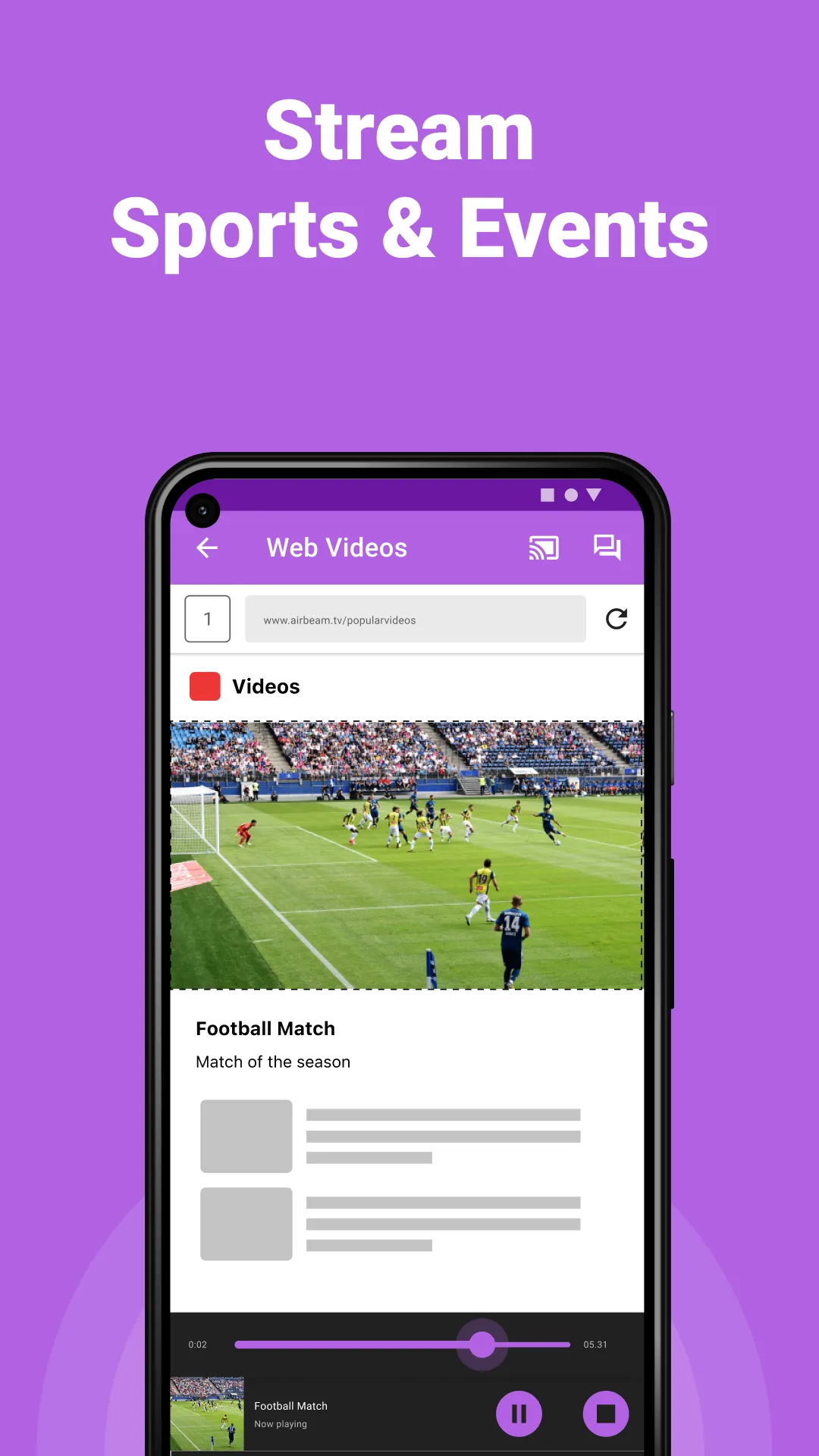 Sony TV Screen Mirroring | Indus Appstore | Screenshot
