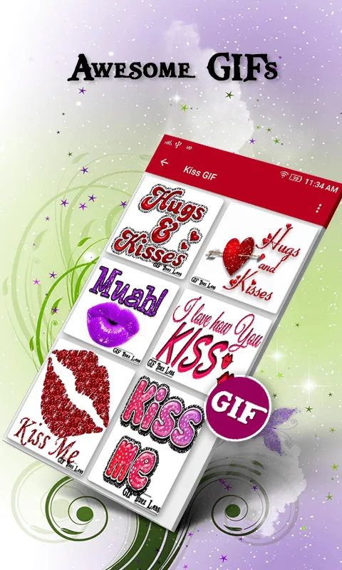 Kiss GIF Collection - Kiss Pho | Indus Appstore | Screenshot