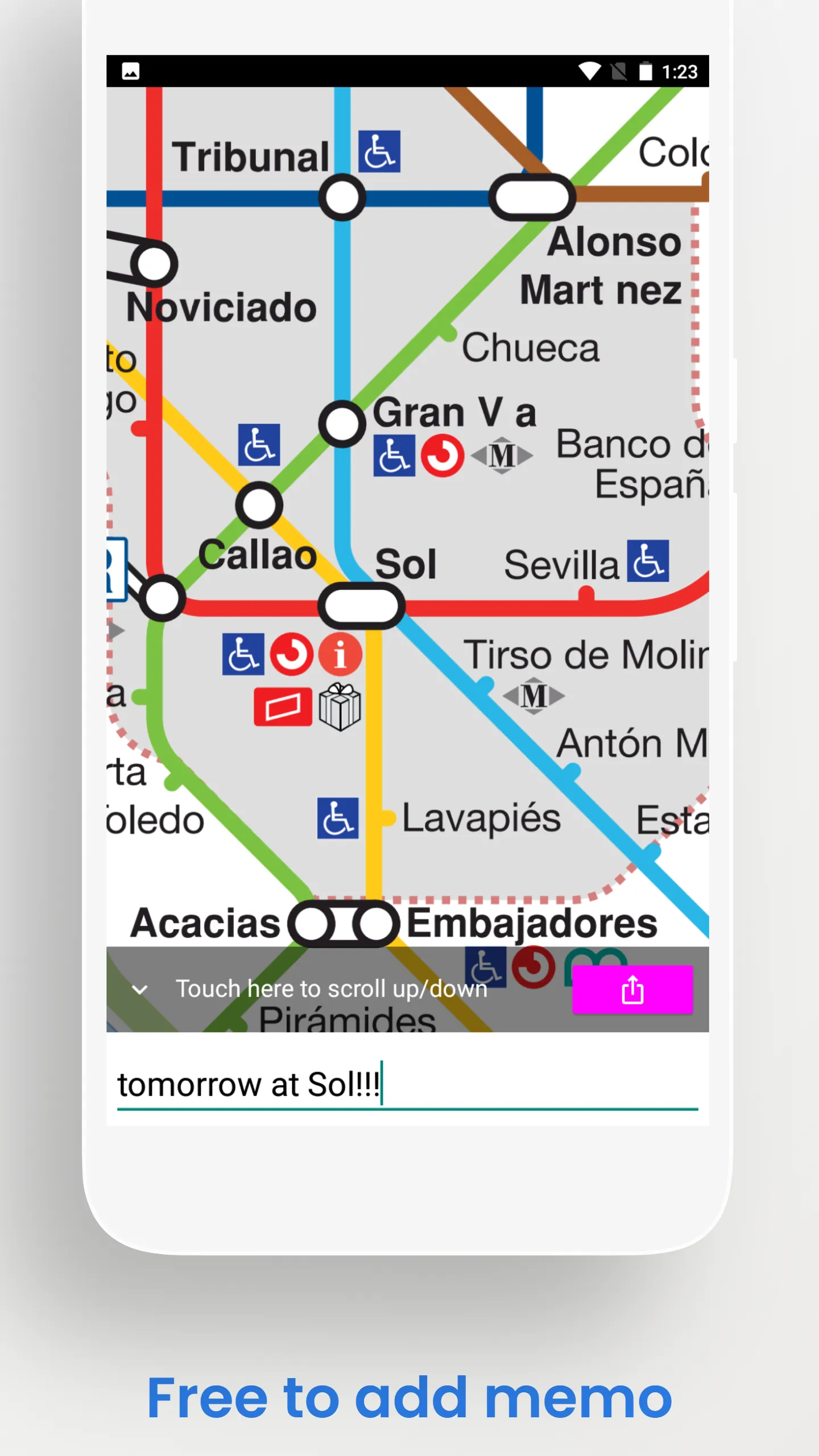 Madrid Metro Map Guide Offline | Indus Appstore | Screenshot