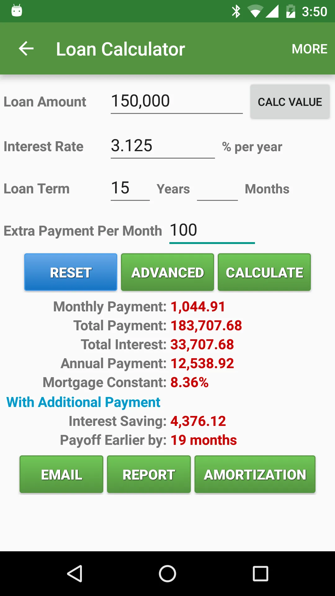 Financial Calculators | Indus Appstore | Screenshot