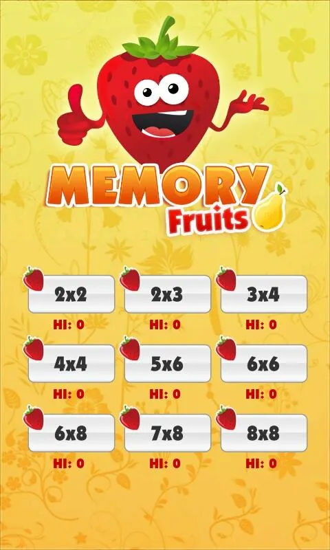 Fruits Games - Exercise Memory | Indus Appstore | Screenshot