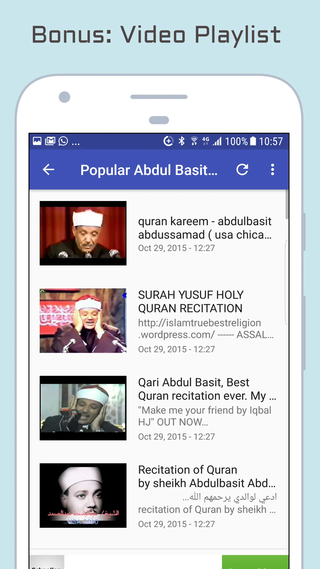 Audio Quran by Abdul Basit | Indus Appstore | Screenshot