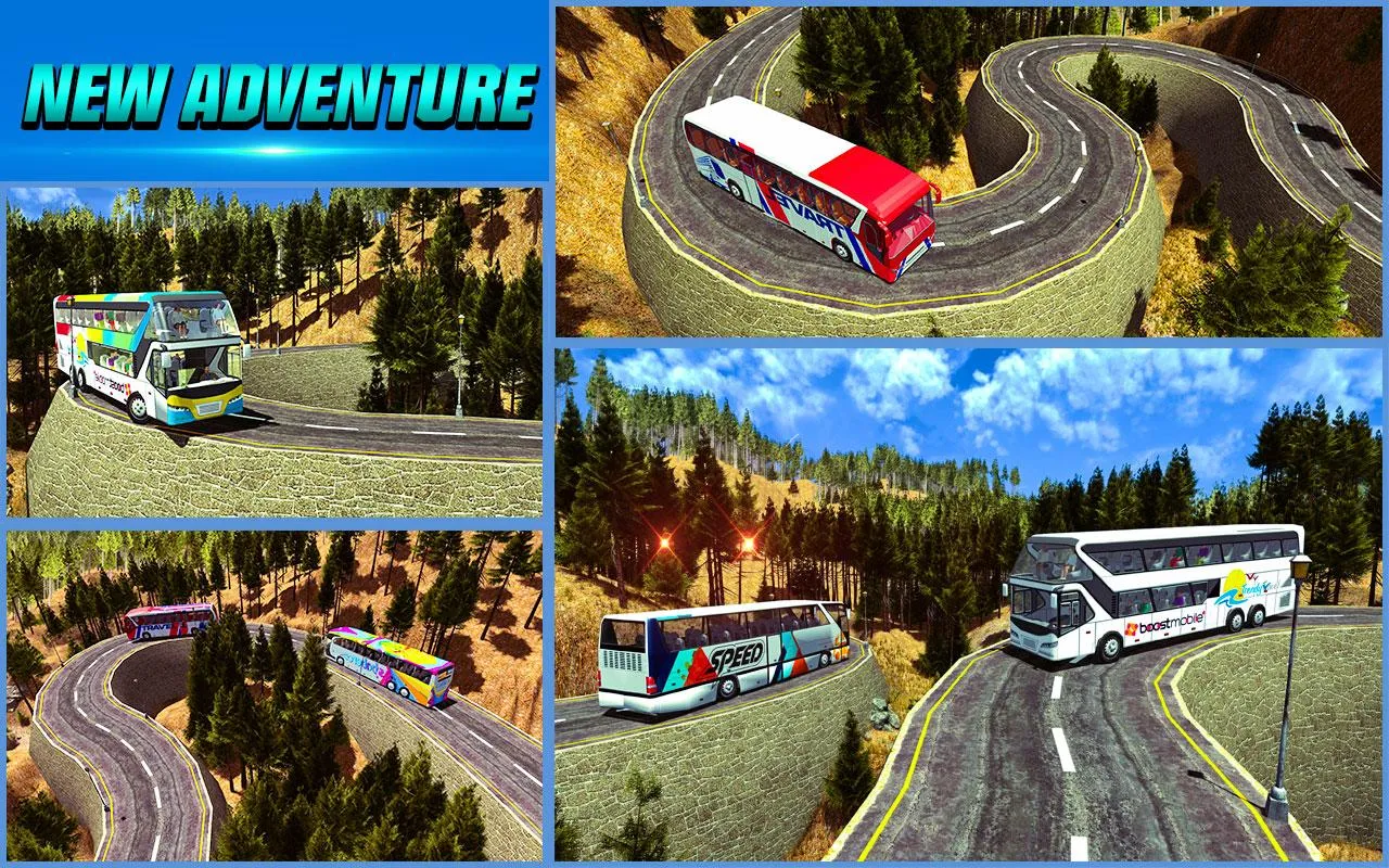 Impossible Bus Sim Track Drive | Indus Appstore | Screenshot