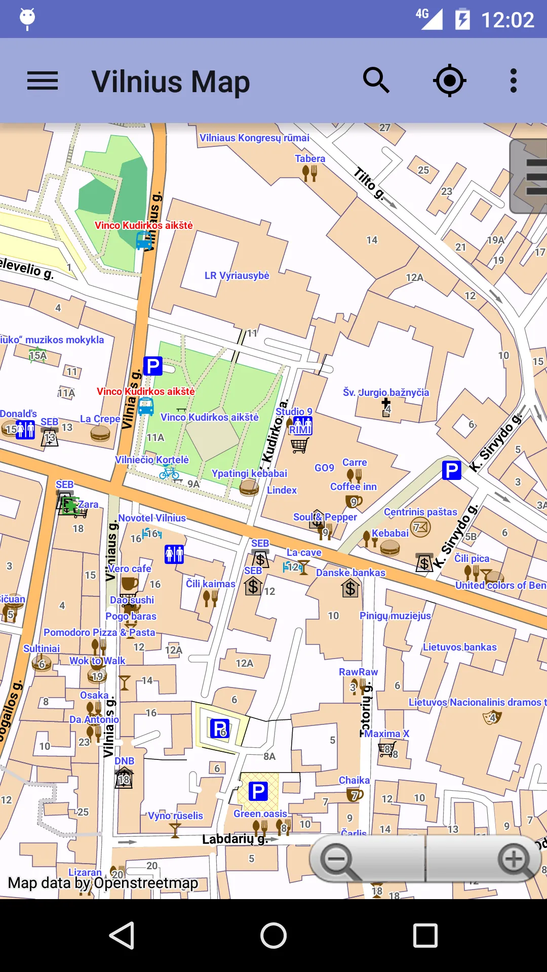 Vilnius Offline City Map | Indus Appstore | Screenshot