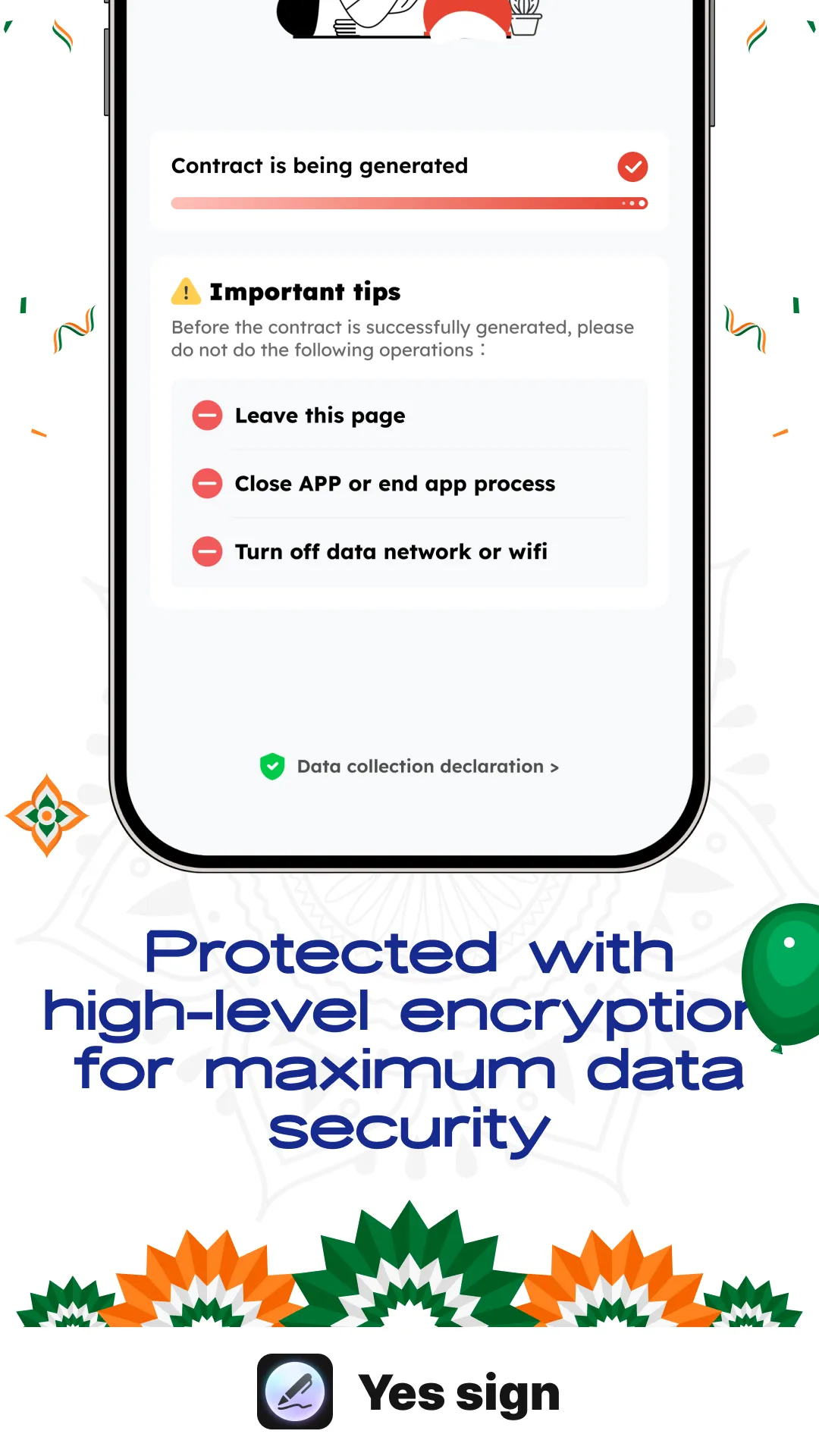 Yes sign - quick tools | Indus Appstore | Screenshot