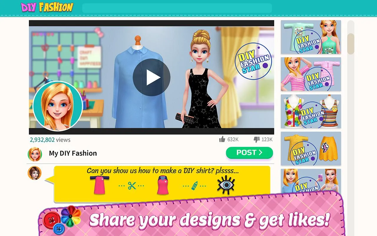 DIY Fashion Star - Doll Game | Indus Appstore | Screenshot