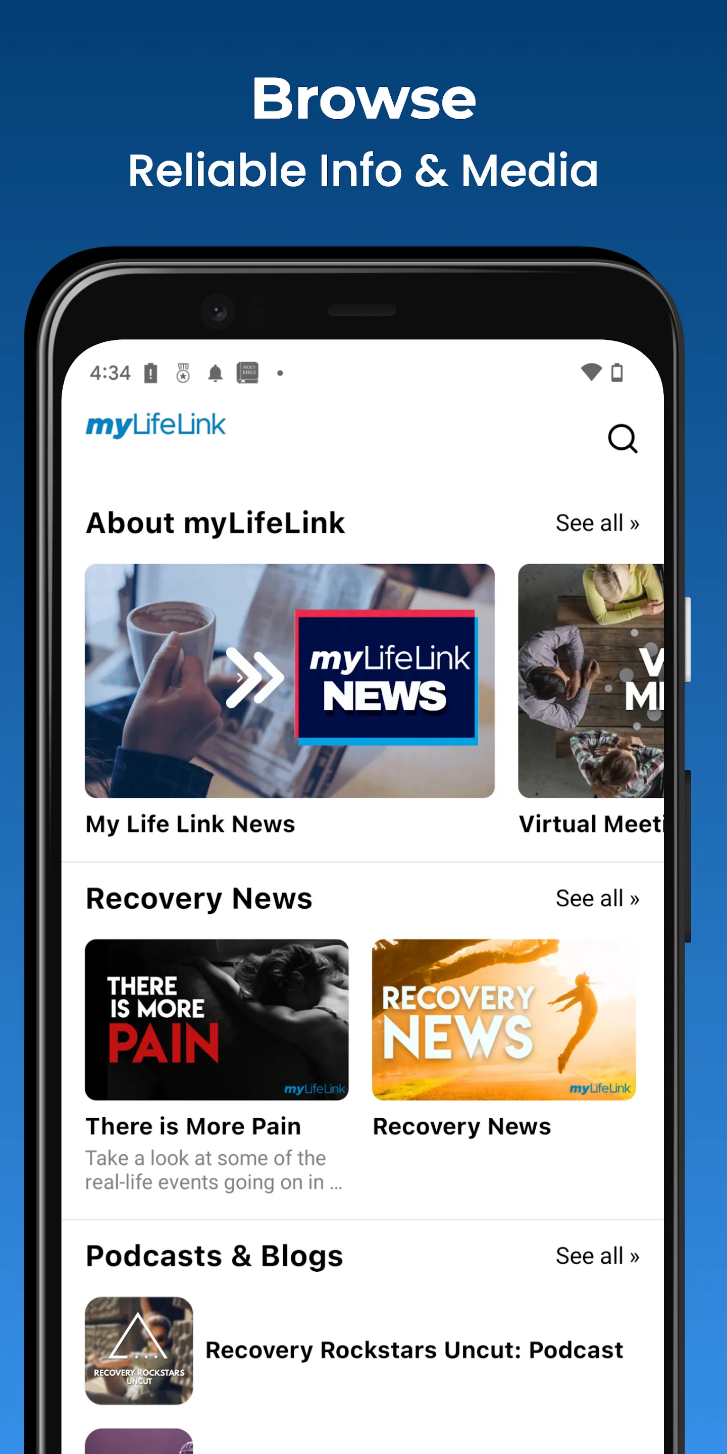 My Life Link | Indus Appstore | Screenshot