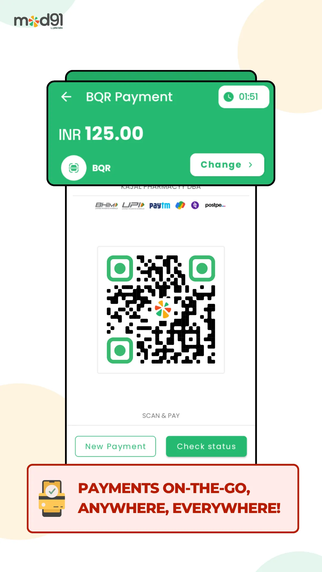Mod91: Payments Made Easy! | Indus Appstore | Screenshot