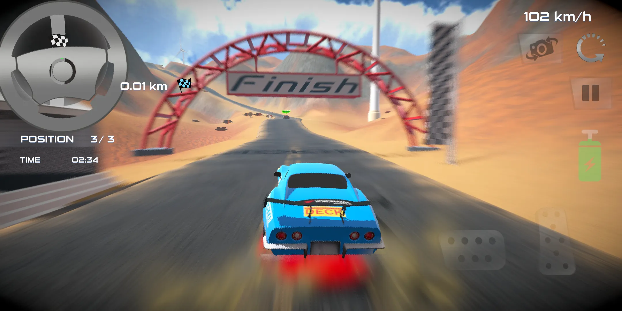 Rally Car : Extreme Fury Race | Indus Appstore | Screenshot