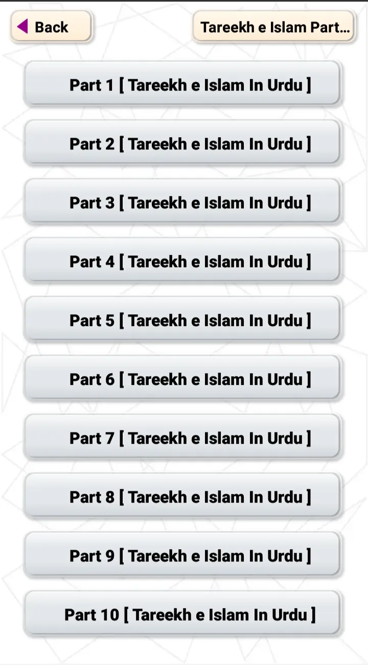 Tareekh e Islam Part 1 In Urdu | Indus Appstore | Screenshot